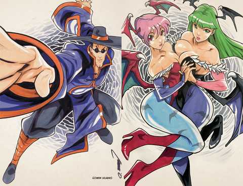 UDON X Capcom: Sketchbook Alpha - CVR  A+B Set - Online Exclusive