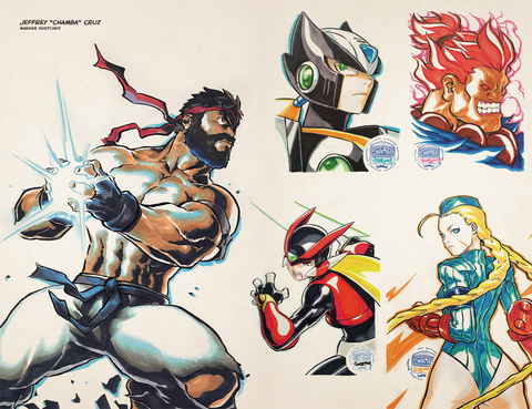 UDON X Capcom: Sketchbook Beta - CVR A - Online Exclusive