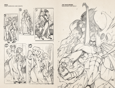 UDON X Capcom: Sketchbook Beta - CVR A - Online Exclusive
