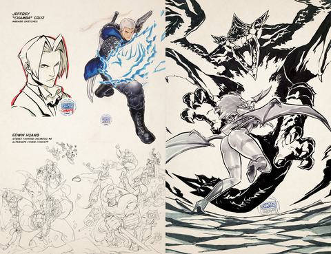 UDON X Capcom: Sketchbook Beta - CVR A - Online Exclusive