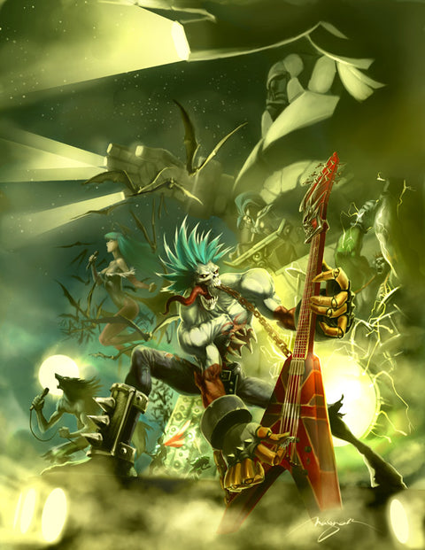 Darkstalkers Tribute Hardcover
